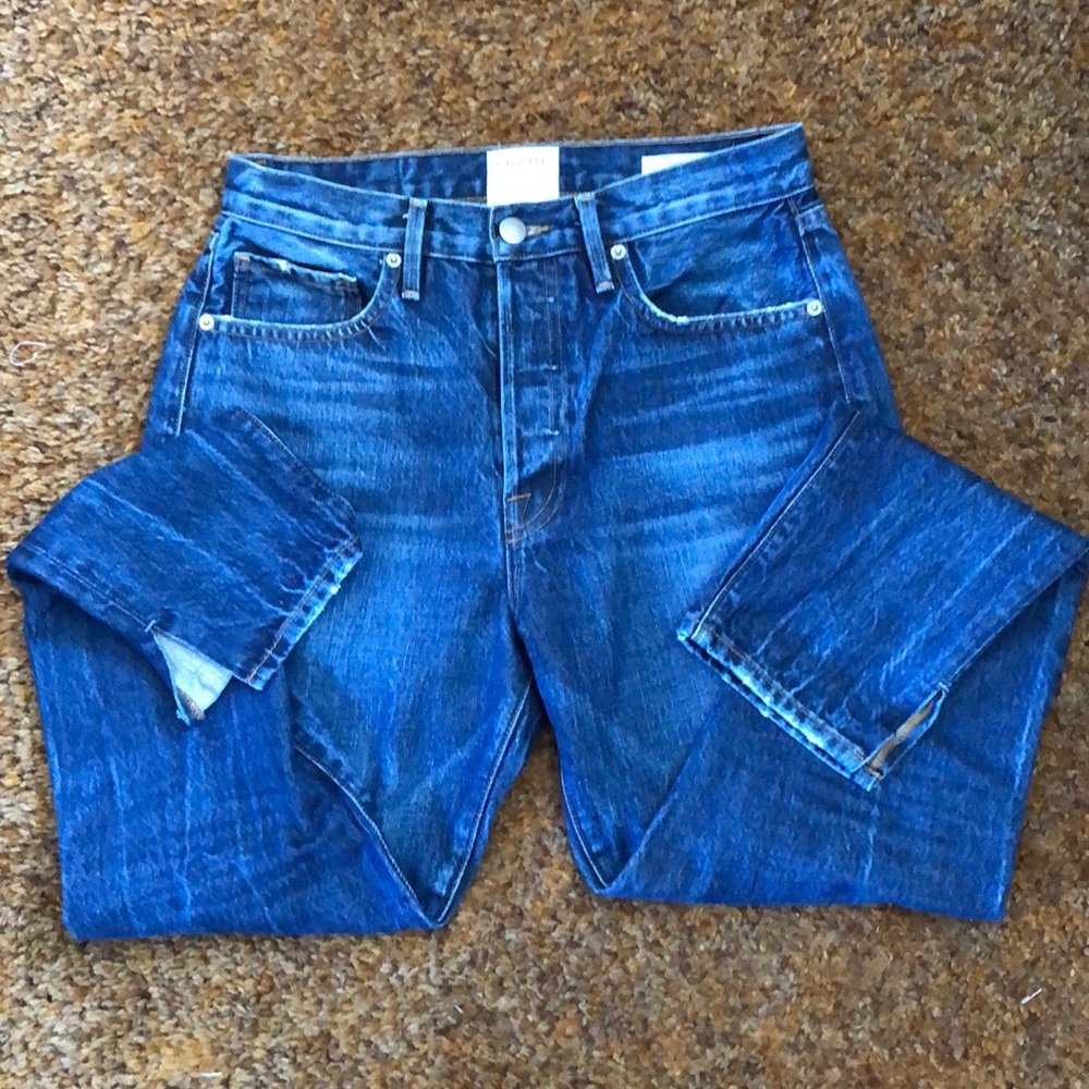 Frame rigid re-release skinny jeans